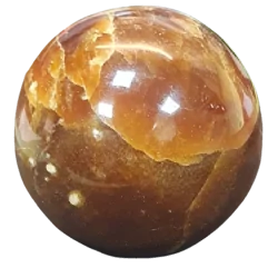 Sphère en calcite miel | Sphères, Oeufs, et Coeurs | Dans les yeux de Gaïa