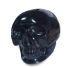 Crâne Obsidienne Oeil Céleste - profil | Dans les yeux de Gaïa
