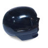 Crâne Obsidienne Oeil Céleste - dos | Dans les yeux de Gaïa