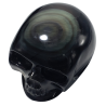 Crâne Obsidienne Oeil Céleste - dessus 3 | Dans les yeux de Gaïa