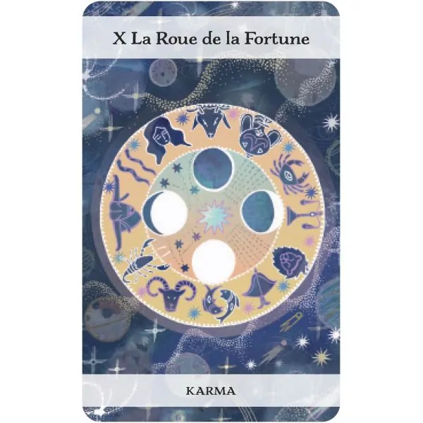 Le Tarot de la Lune et des Etoiles - carte 5 | Dans les Yeux de Gaïa