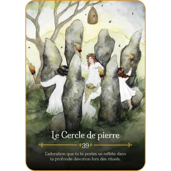 Les Saisons de la Sorcière - Oracle de Beltane - Carte 7 - Cartomancie - Bien-être | Dans les Yeux de Gaïa.