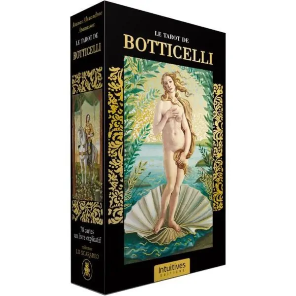 Le Tarot de Botticelli - Emballage | Dans les Yeux de GaÏa