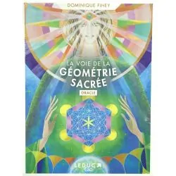 La Voie de la Géométrie sacrée 1 - Oracle divinatoire |Dans les Yeux de Gaïa - Couverture