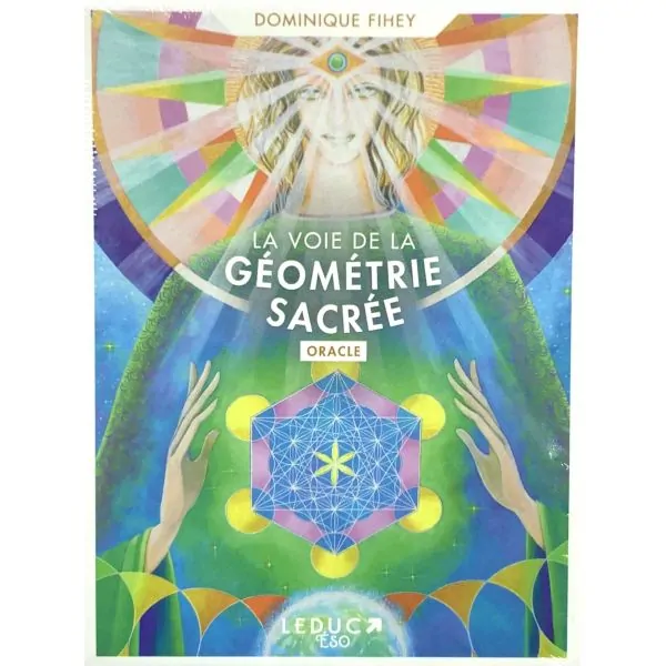 La Voie de la Géométrie sacrée 1 - Oracle divinatoire |Dans les Yeux de Gaïa - Couverture