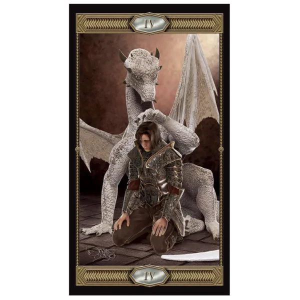 le tarot des dragon carte 6 | dans les yeux de Gaïa