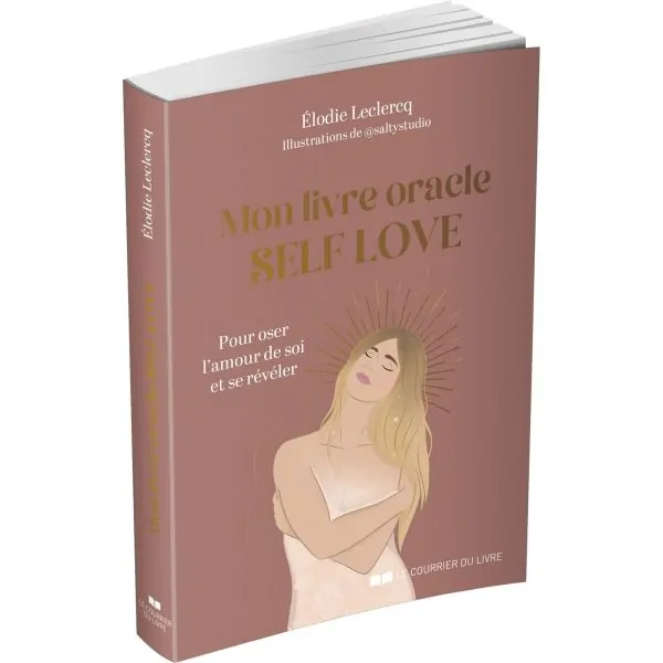 Mon livre oracle self love - tranche| Dans les Yeux de Gaïa