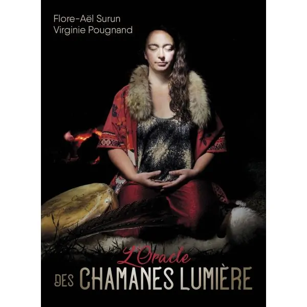 L'oracle des chamans lumière 1 - Chamanisme & animal totem |Dans les Yeux de Gaïa - Couverture