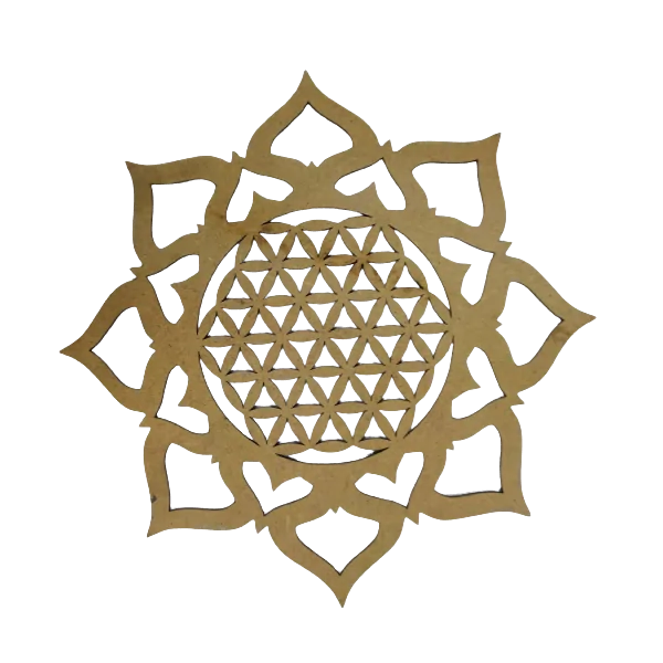 Fleur de Vie Lotus - Bien-être - Géométrie sacrée- 2 | Dans les Yeux de Gaïa