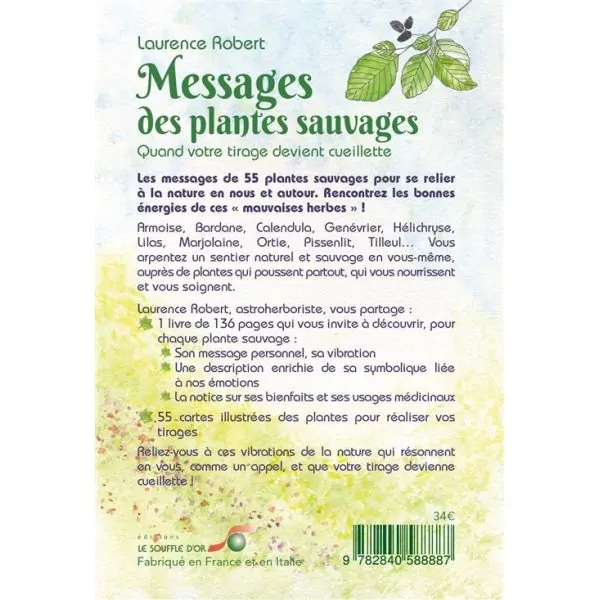 Messages des plantes sauvages 3 - Guidance & nature |Dans les Yeux de Gaïa - Résumé