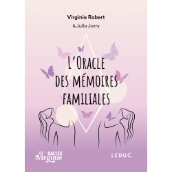 L'Oracle des Mémoires Familiales - Virginie Robert - Développement Personne - Couverture |Dans les Yeux de Gaïa