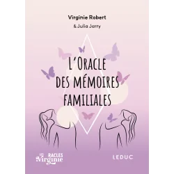 L'Oracle des Mémoires Familiales - Virginie Robert - Développement Personne - Couverture |Dans les Yeux de Gaïa