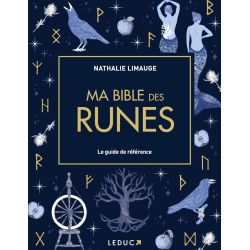 Ma Bible des Runes - Nathalie Limauge - Spiritualité - Couverture | Dans les Yeux de Gaïa.