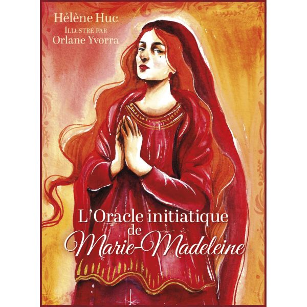 L'Oracle initiatique de Marie-Madeleine - Hélène Huc - Couverture | Dans les Yeux de Gaïa