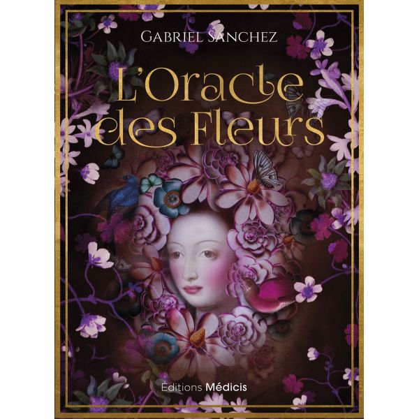 L'Oracle des fleurs 1 - Guidance & cartomancie |Dans les Yeux de Gaïa - Couverture