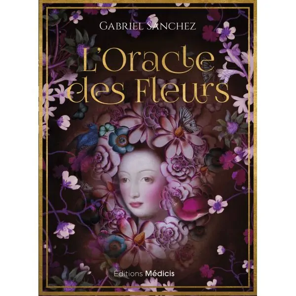 L'Oracle des fleurs 1 - Guidance & cartomancie |Dans les Yeux de Gaïa - Couverture