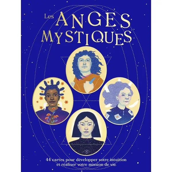 Les anges mystiques 1 - Cartomancie |Dans les Yeux de Gaïa - Couverture