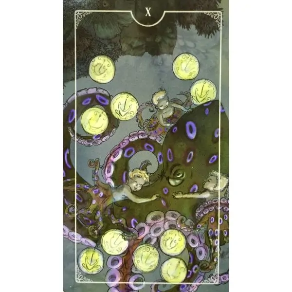 Le Tarot Ostara 5 - Tarot de divination |Dans les Yeux de Gaïa - Carte 3