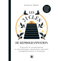 Les 21 clés de reprogrammation - couverture - Sandrine Muller | Dans les Yeux de Gaïa