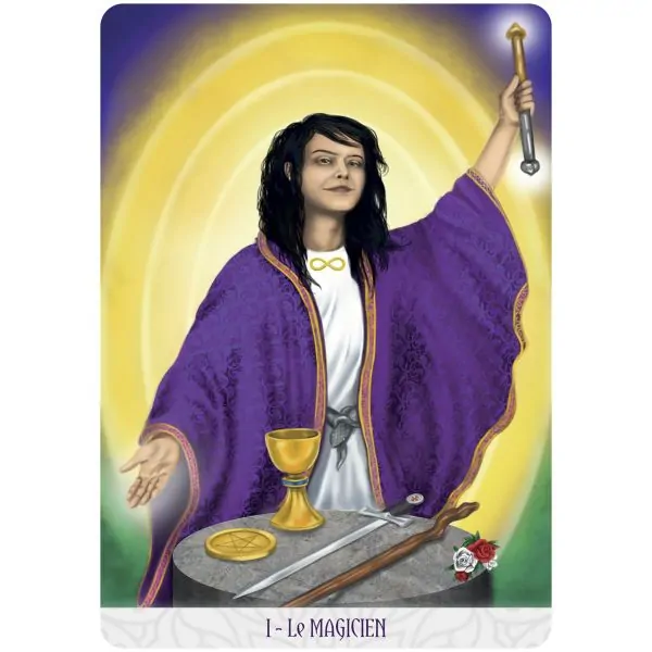 Tarot des arcanes jumeaux 11 - tarot divinatoire |Dans les Yeux de Gaïa - Carte 8
