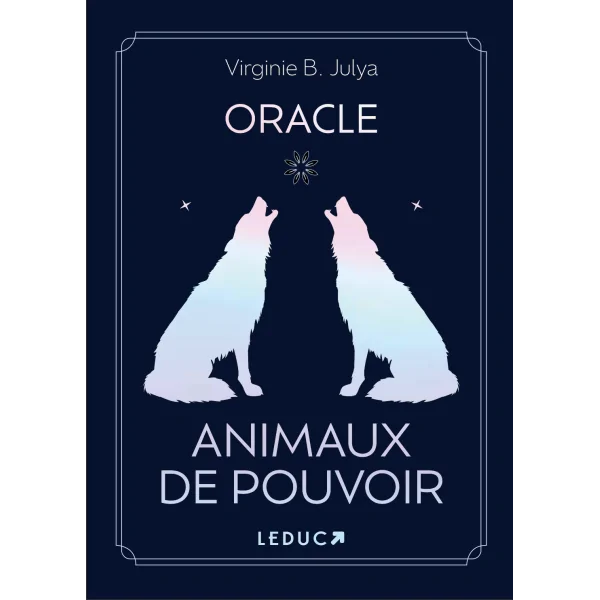 Oracle Animaux de Pouvoir - Virginie B. Julya - Couverture | Dans les Yeux de Gaïa