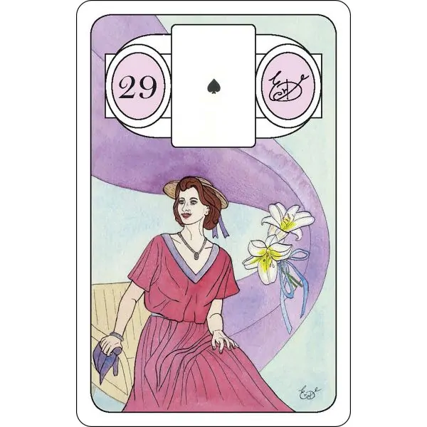 L'Oracle de Mlle Lenormand pour tous - Cartomancie & divination |Dans les Yeux de Gaïa - Carte 1