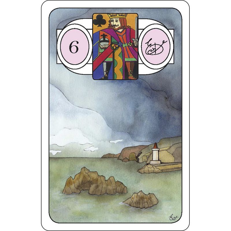 Oracle Les douceurs de Lenormand jeu de cartes divinatoires éditions  Bussiere • Ateepique