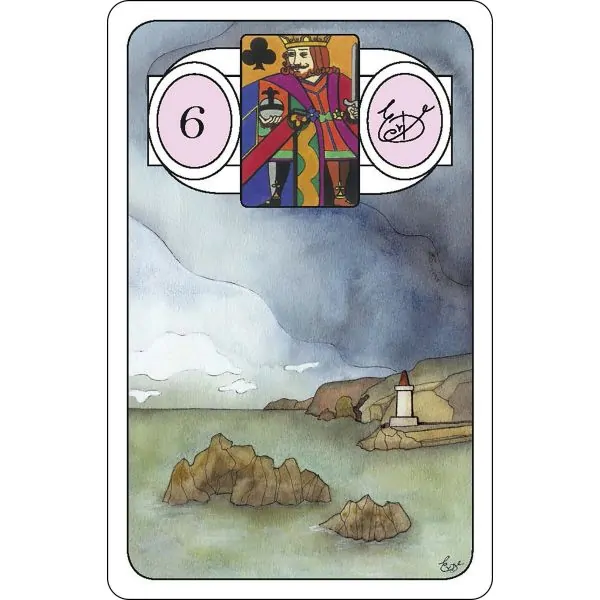 L'Oracle de Mlle Lenormand pour tous - Cartomancie & divination |Dans les Yeux de Gaïa - Carte 6