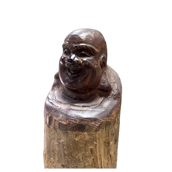 Bouddha rieur en bois de rose |Dans les Yeux de Gaïa 2