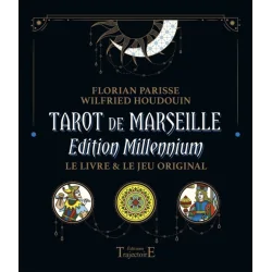 Tarot de Marseille Édition Millennium - Couverture - Livre + Jeu | Dans les Yeux de Gaïa