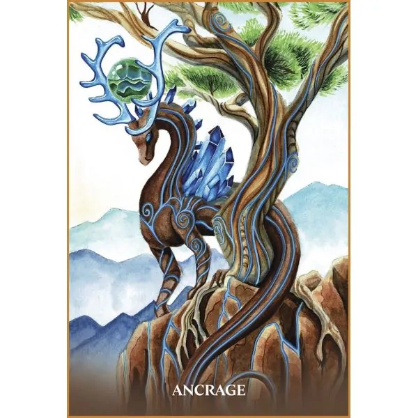L'Oracle des dragons cosmiques - Oracle guidance - créatures |Dans les Yeux de Gaïa - Carte 4