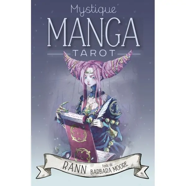 Mystique Manga Tarot - Rann - Barbara Moore - Couverture | Dans les Yeux de Gaïa