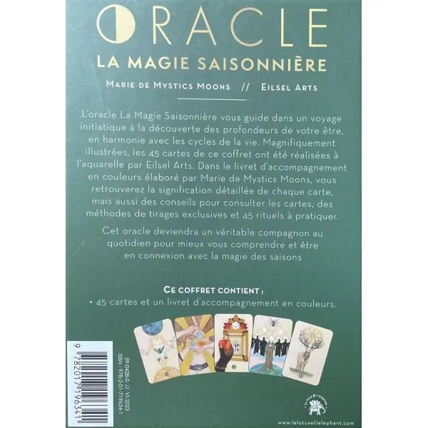 Oracle magie saisonnière - Mystics moons | Dans les Yeux De Gaïa