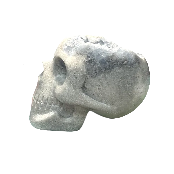Crâne en Célestine 4| Dans les Yeux de Gaïa