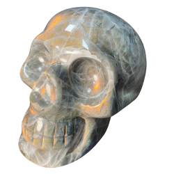 Crâne en Labradorite CLab1
