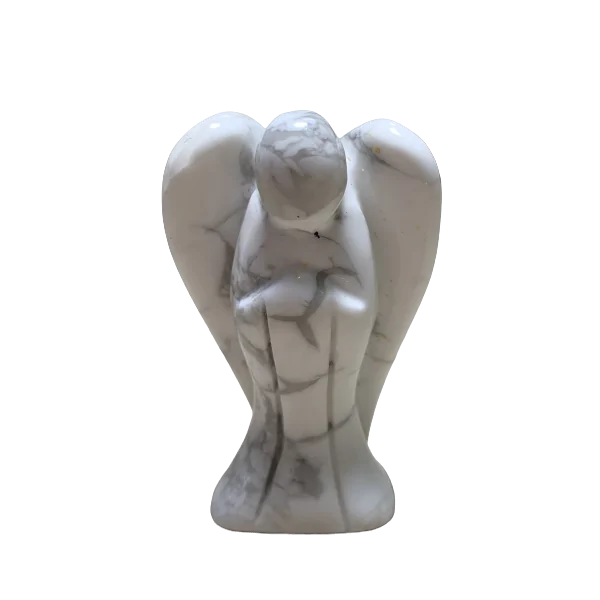 Petit ange en Howlite |Dans les Yeux de Gaïa