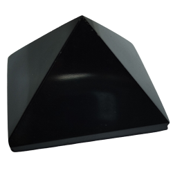 Pyramide en Obsidienne Noire 1 | Dans les yeux de Gaïa
