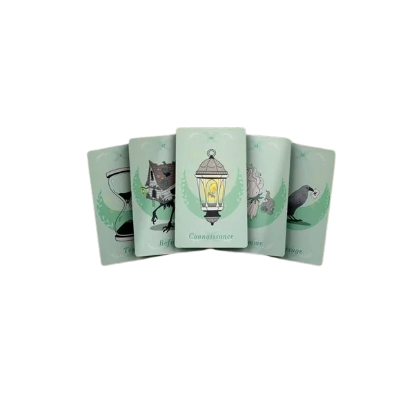 Green Soul Oracle |Dans les Yeux de Gaïa - Ensemble de cartes