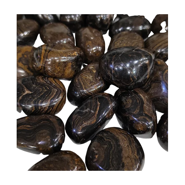 Pierre roulée Stromatolite 2 - Lithothérapie |Dans les Yeux de Gaïa
