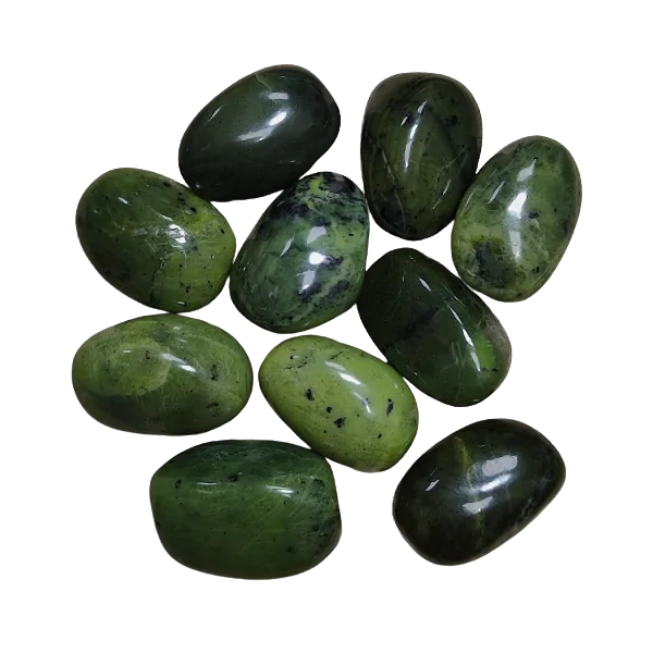 pierre roulée jade néphrite grand modèle 1 | Dans les yeux de Gaïa