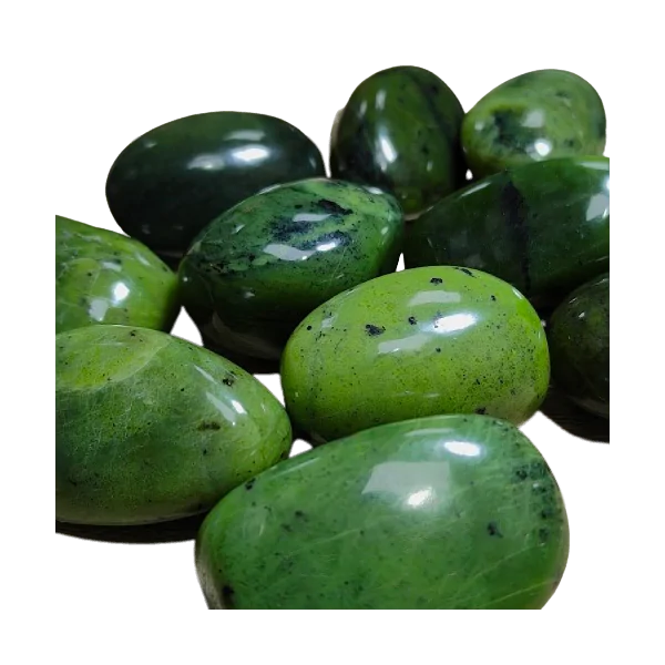 pierre roulée jade néphrite grand modèle 2 | Dans les yeux de Gaïa