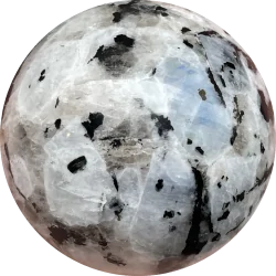 Sphère en Pierre de Lune SLB2
