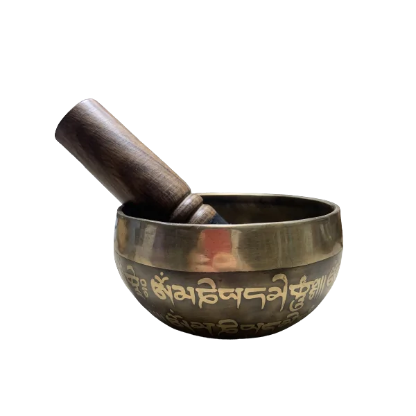 Bol Tibétain en 7 métaux Gravé ( Petit modèle ) |Dans les Yeux de Gaïa