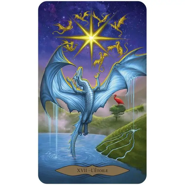 Carte 2 - Le tarot de la sagesse des dragons | Dans les Yeux de Gaïa