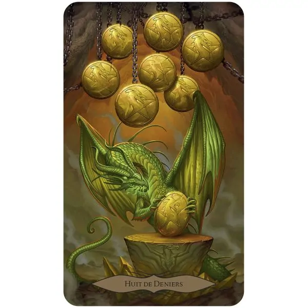 Carte 4 - Le tarot de la sagesse des dragons | Dans les Yeux de Gaïa