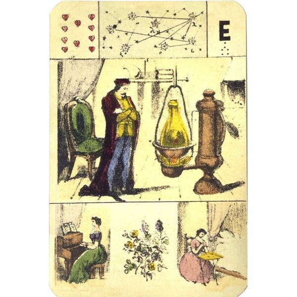 Tarot Grand jeu de Mlle Lenormand (54 cartes) N.é.