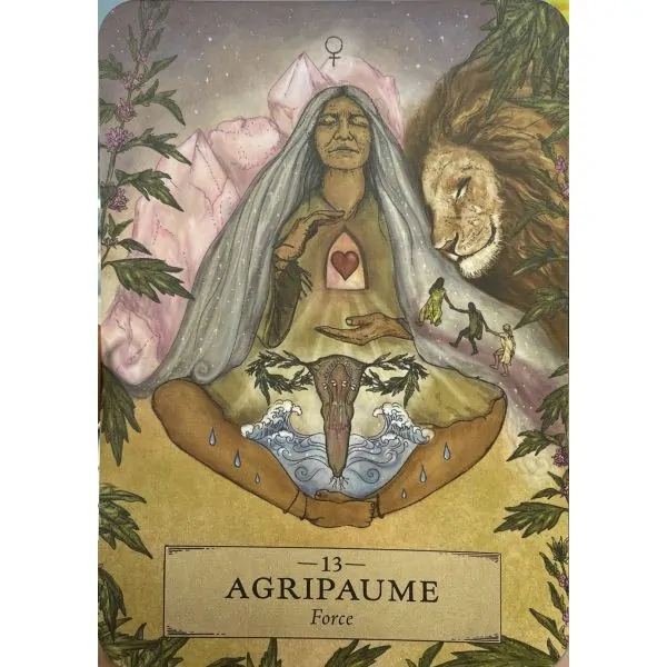 L'Oracle des Astres et des Plantes - Adriana Ayales - Carte 4| Dans les Yeux de Gaïa