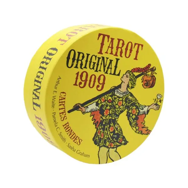 Tarot Original 1909 - Cartes Rondes - Arthur E. Waite-Sasha Graham-Pamela C. Smith - Vue de côté | Dans les Yeux de Gaïa