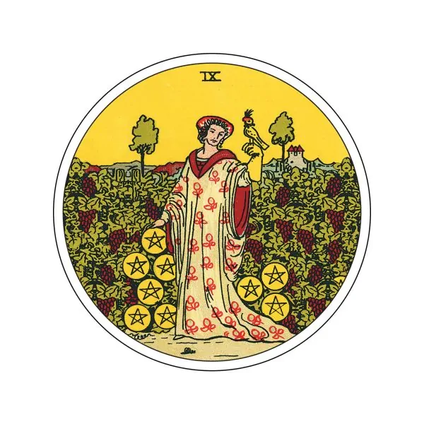 Tarot Original 1909 - Cartes Rondes - Arthur E. Waite-Sasha Graham-Pamela C. Smith - Carte 6 | Dans les Yeux de Gaïa