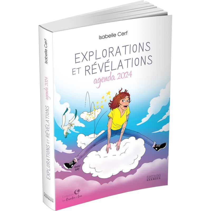 Explorations et Révélations agenda 2024 - Isabelle Cerf, Livres sur le Bien -Être